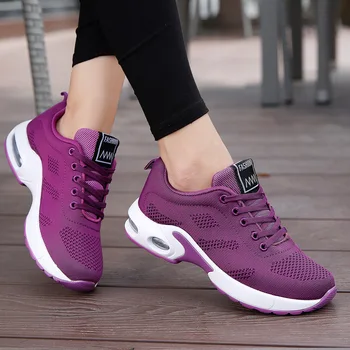 2023 נשים החדשה של כרית אוויר נעליים מזדמנים ריצה נעלי ספורט סטודנט רשת נשים דעיכת נעלי ספורט 1727 סגנון פאטוס דה חברים