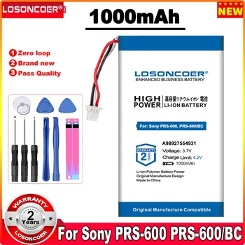 LOSONCOER A98927554931 A98941654402 1000mAh סוללה עבור Sony PRS-600 PRS-600/לפנה 