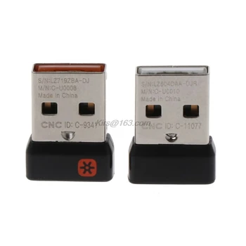 מתאם אלחוטי מקלט המאחד מתאם USB עבור logitech מקלדת ועכבר לחבר 6 מכשיר ה-MX M905 M950 M505 M510 M525 וכו'