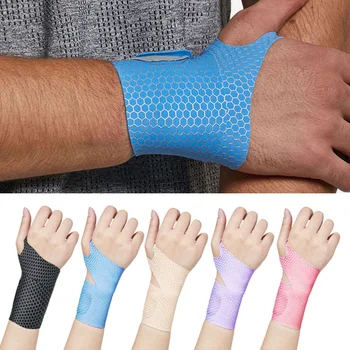 1Pcs סלים אוויר היד תמיכה רצועה מתכווננת היד לסיומה, גברים, נשים, היד הקלה על כאב, אימון רצועות, מפרקים, כושר