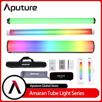Aputure PT2c Amaran T2c הר Pro RGB בצבע מלא וידאו אור מופעל סוללה פיקסל צינור אור מקל על צילום סטודיו