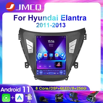 JMCQ 2Din 4G אנדרואיד 11 סטריאו לרכב רדיו מולטימדיה נגן וידאו עבור יונדאי Elantra יחדיו I35 2011-2013 ניווט GPS Carplay