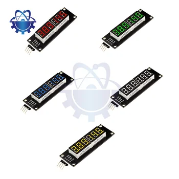 TM1637 להציג 6 ביטים 7 מקטעים דיגיטלי תצוגת LED מודול עבור Arduino 0.56 אינץ Nixie תצוגה דיגיטלית צינור מודול לוח