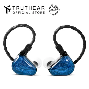 TRUTHEAR x Crinacle אפס אוזניות כפול דינמי נהגים IEMs עם 0.78 2Pin כבל האוזניות
