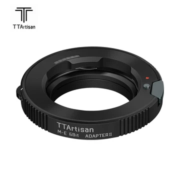 TTArtisan לי 6Bit II עדשה טבעת מתאם ממיר עבור לייקה M-mount עדשה Sony E-Mount של המצלמה ZV-E10 FX30 A6500 A6400 A7 A9