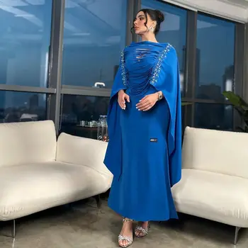 Vestidos דה פיאסטה Elegantes פארא Mujer 2023 שמלות ערב עוטפת אורחים חתונה שמלת נשף לנשים סעודיה דובאי שמלות