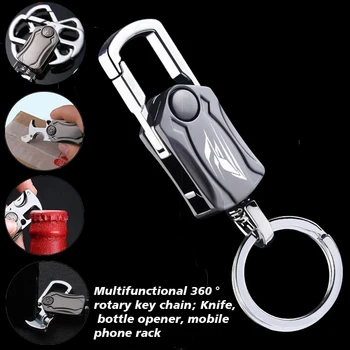אופנוע Keyring-תכליתי מפתח טבעת מחזיק מפתחות עבור MV AGUSTA F4-RR F4RR