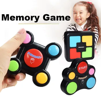 אימון זיכרון המשחק מכונת צעצועים לילדים חינוכיים משחק זיכרון המכונה עם אורות נשמע צעצוע משחק אינטראקטיבי מצחיק צעצוע