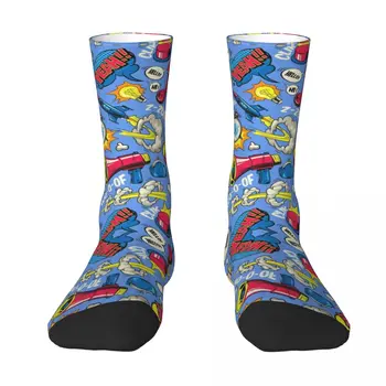 למבוגרים גרביים לוחות מטורף קומיקס גרפיקה קו-הכי טוב לקנות מצחיק חידוש חידוש שרוך תרמיל גרביים אלסטיות