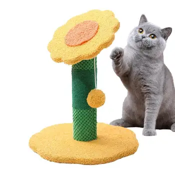 מקורה חתול מגדל מקורה חמניות טיפוס מדף עבור חיית המחמד סיסל פוסט חתול פעילות אספקת בינוני קטנים וגדולים חתולים