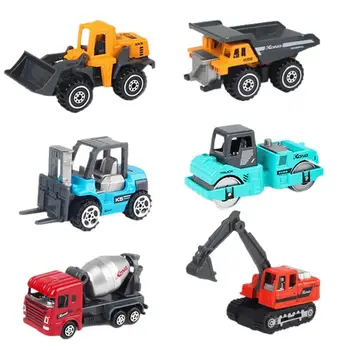 צעצוע בניית כלי רכב כלי רכב הבנייה צעצוע הנדסה להגדיר סגסוגת משאיות מיני מכונית צעצוע על הספר בגן פארק הביתה