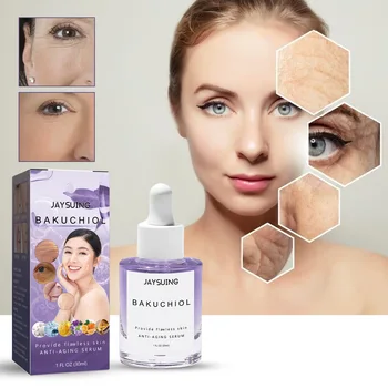 קולגן אנטי-אייג 'ינג למיצוק העור טיפול פנים המהות מדלל קמטוטים החוק קווי לחות נגד קמטים טיפוח עור הפנים סרום 30מ