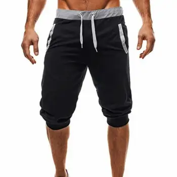 קיץ 2021 אופנה, Mens מכנסיים קצרים רחבים אצן מקרית Slim הרמון מכנסיים מזדמנים כותנה רכה מכנסיים קצרים בקיץ עבור גברים של מכנסיים